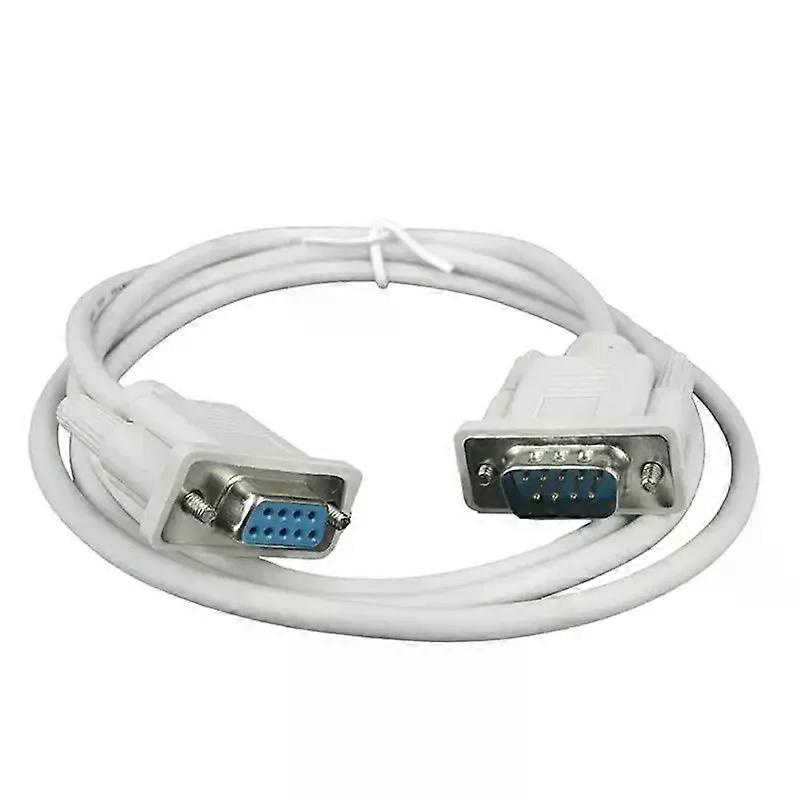 Db9-stecker Auf Rs232-buchse Verlängerungskabel - 15 M Weiß Db9 Rs232-seriell-nullmodemkabel (9-polig)