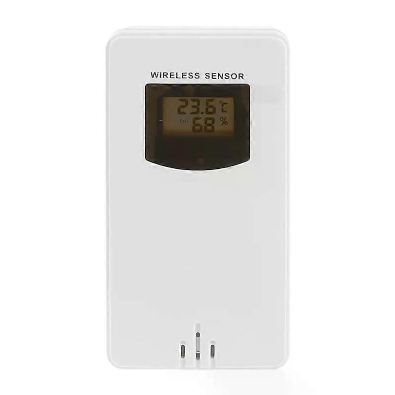 Drahtloser Außensensor Mit Innensender Für Temperatur-, Feuchtigkeits- Und Hygrometer-thermometer Für Fanju Wetterstationen