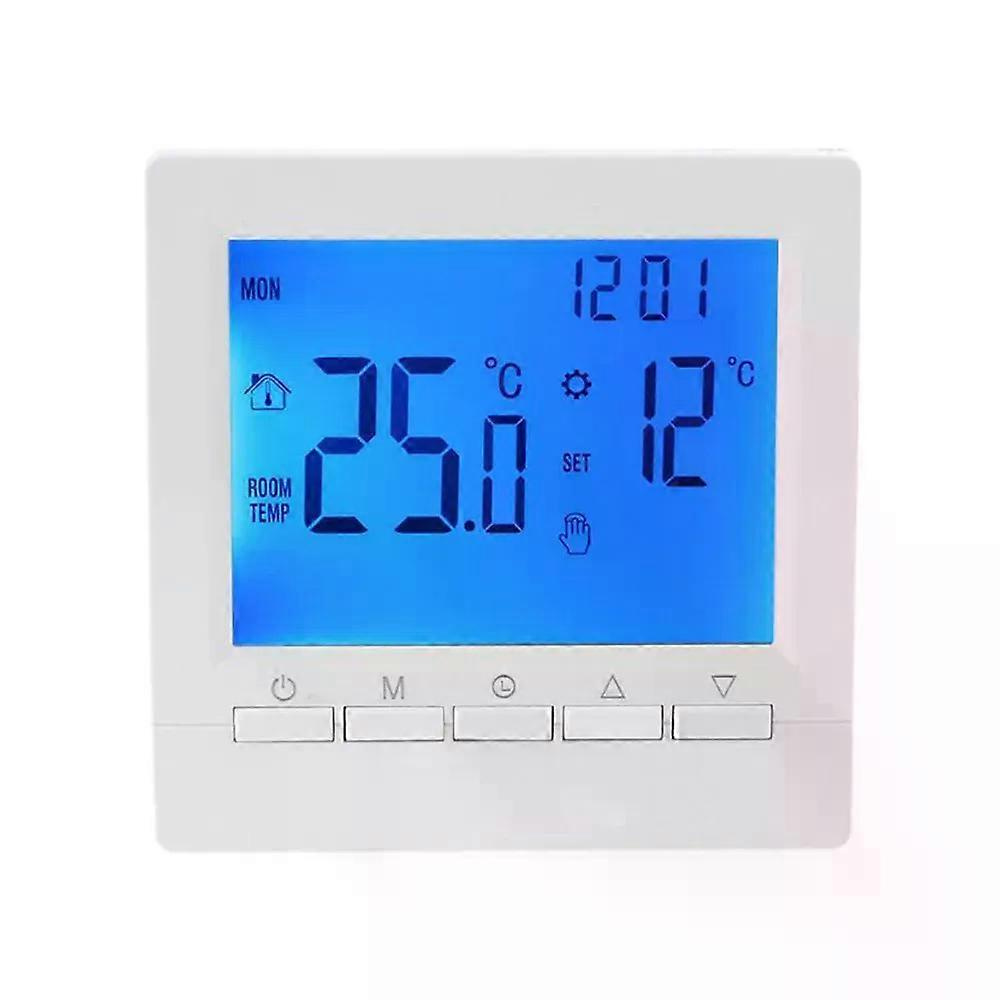 Digitaler Gasthermostat 3a, Wöchentlich Programmierbarer Raumtemperaturregler, Home Supply