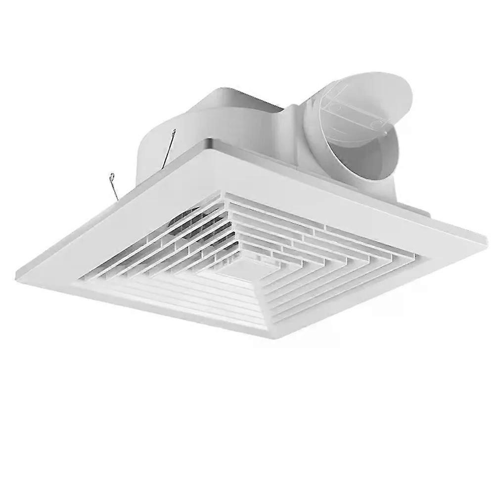 Energieeffizienter Deckenventilator Für Wohnraumlüftung, Weiß, Integriertes Design, Feuchtigkeitsabfuhr, Geräuschreduzierung