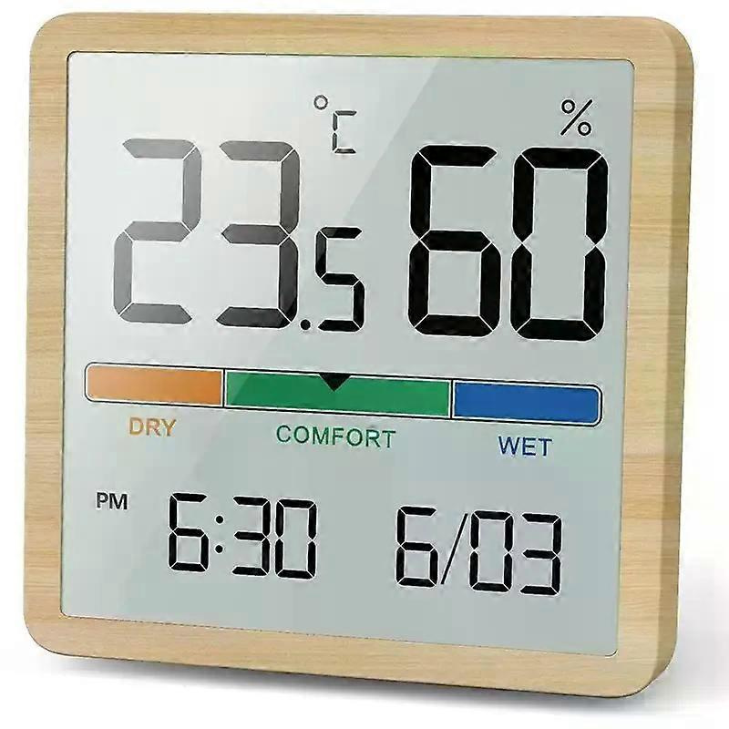 Noklead Mini-digital-wetterstation Für Zuhause – Digitales Lcd-thermometer/hygrometer Mit Sensoranzeige Für Innenräume