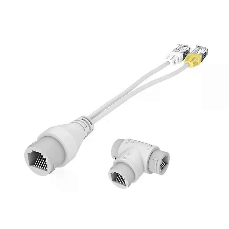 Poe-splitter 1-zu-2 Sparkabel Mit Dreifachem Rj45-anschluss Für Kamera