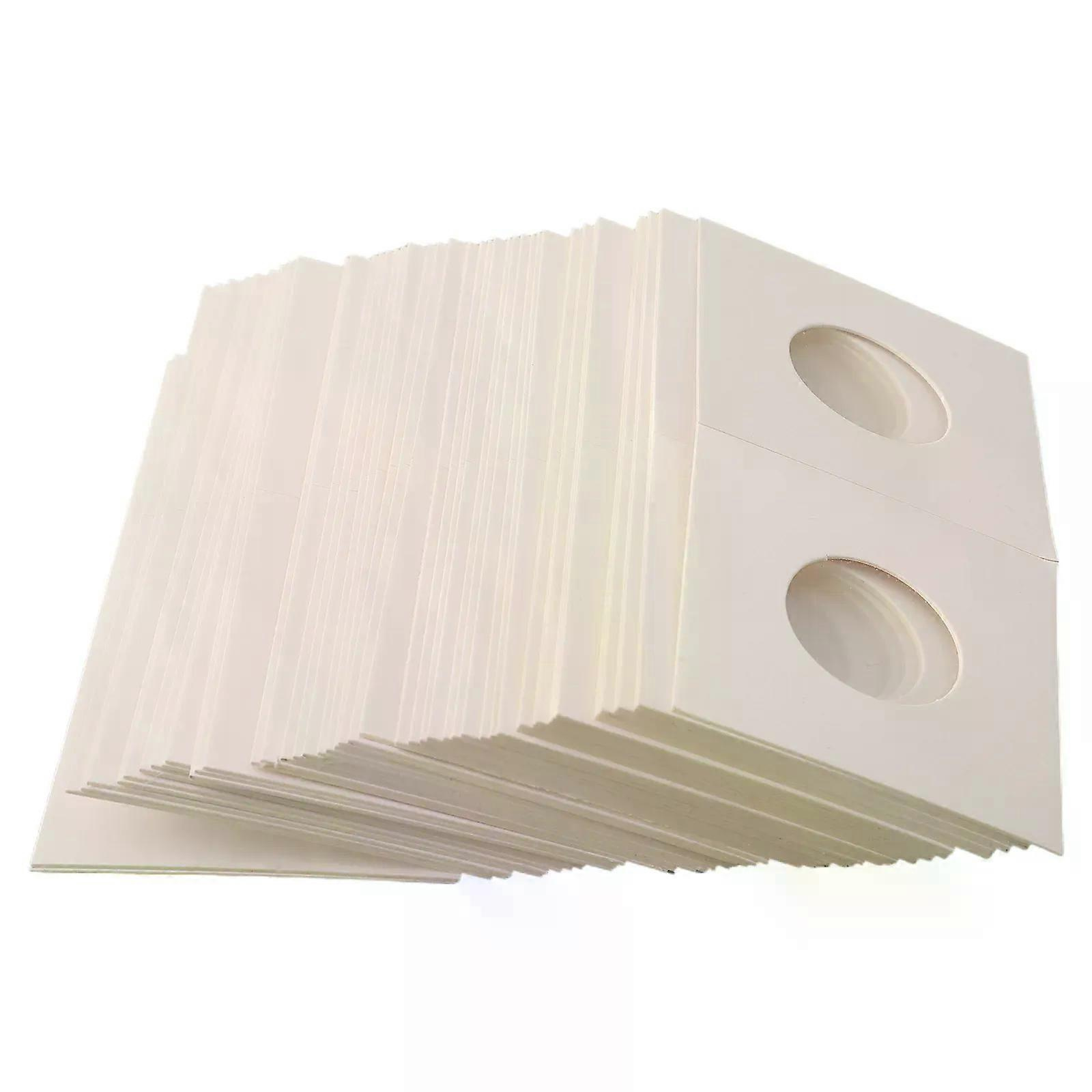 1 Set Münzaufbewahrung Briefmarkenhalter Quadratische Pappbox Münzalbum Sammlung Münzhalter Klappclip Münzkapseln Abdeckung Aufbewahrung