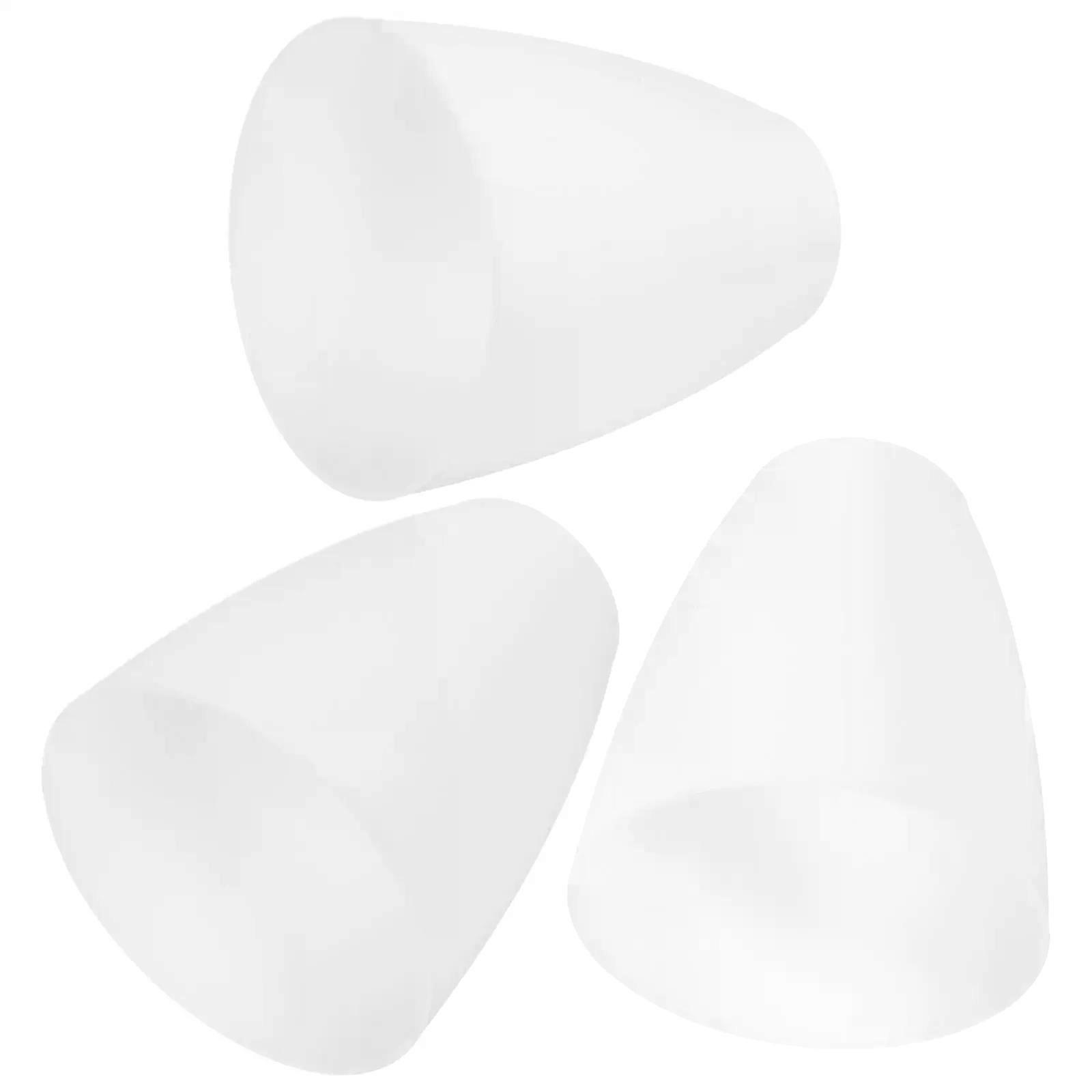 3er-packung Kunststoff-lampenschirme Mit Flacher Öffnung, E14, Weiß, 30 Mm Durchmesser, Für Schreibtischlampen, Schlafzimmer, Wohnzimmer, Beleuchtung, Heimdekoration