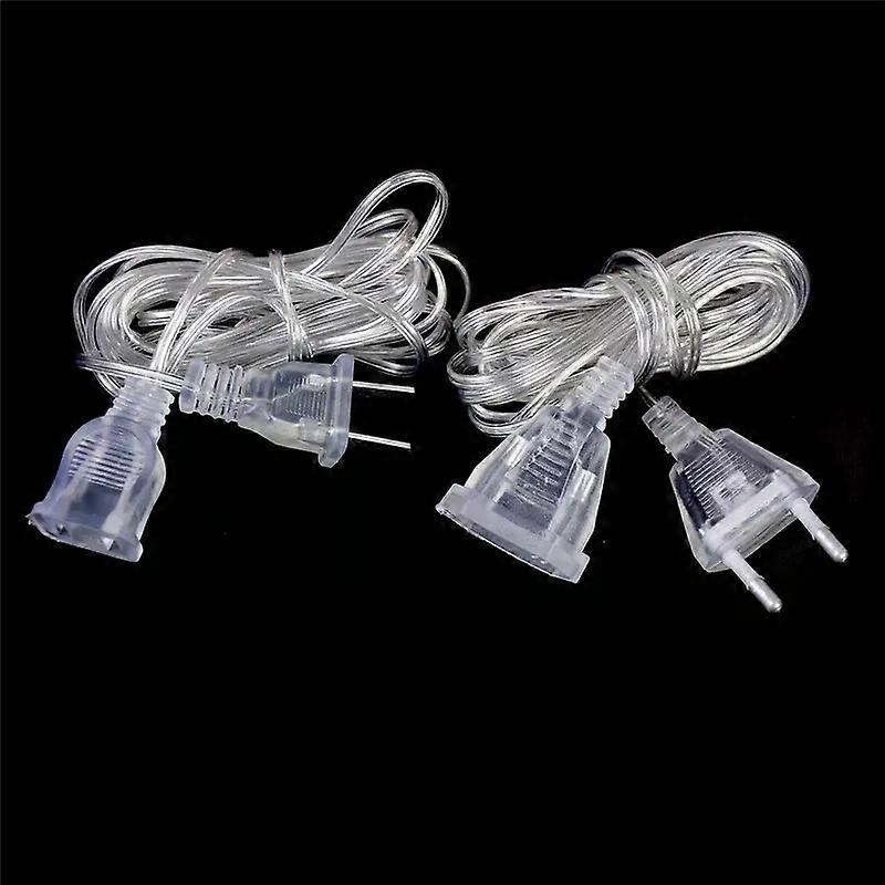 3 M Langes Verlängerungskabel Für Lichterketten, Eu-stecker 220 V / Us-stecker 110 V, Für Weihnachtsbeleuchtung Und Hochzeitsdekoration