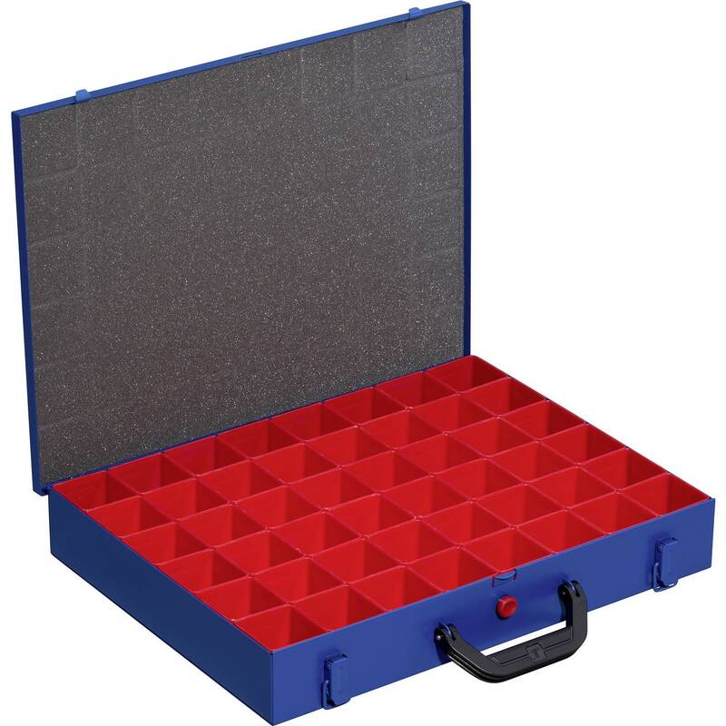 [neuwertig] B-ware Allit Sortimentskoffer Europlus Pro M 44h-48 48 Fächer Variable Unterteilung