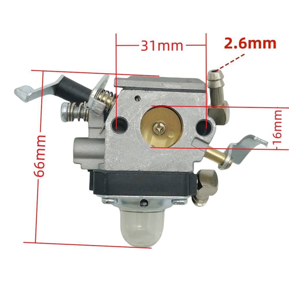 Carburateur Bs50-2 Bs50-2i Bs60-2i Bs70-2i Hda 242 252 909-175 Accessoires Pour Système D'Alimentation En Carburant Et Souffleur D'Air Puissance De Sortie Régulière