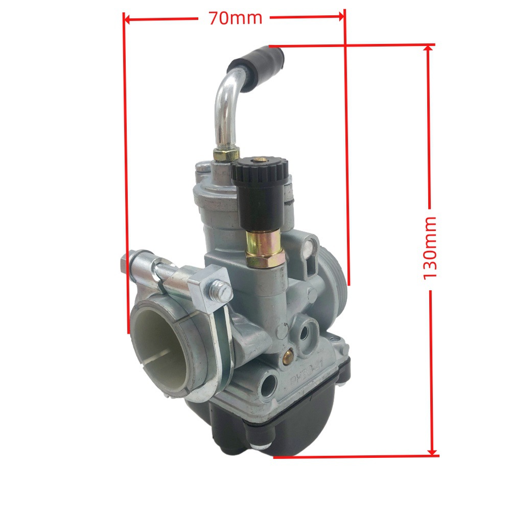 Carburateur Phbg 21 Mm Pour Carburateur As 21 Mm, 4 Accessoires De Carburant Pour Scooter 404-125, Ensemble De Corps De Papillon À Haute Efficacité D'Atomisation.