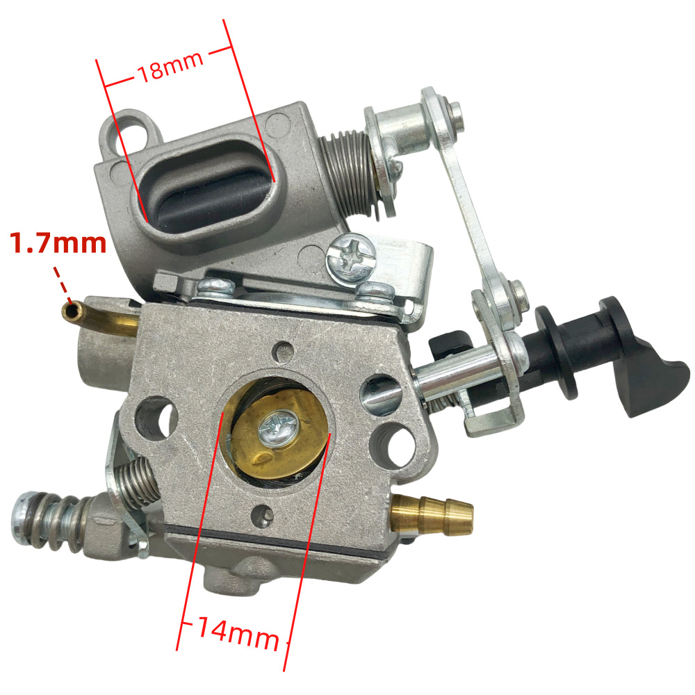 Carburateur Compatible Avec La Tronçonneuse T435 (références 522007601, 578936901 Et 909-209), Pour Moteur Deux Temps. Accessoires Pour Système D'Alimentation À Haute Efficacité De Pulvérisation.