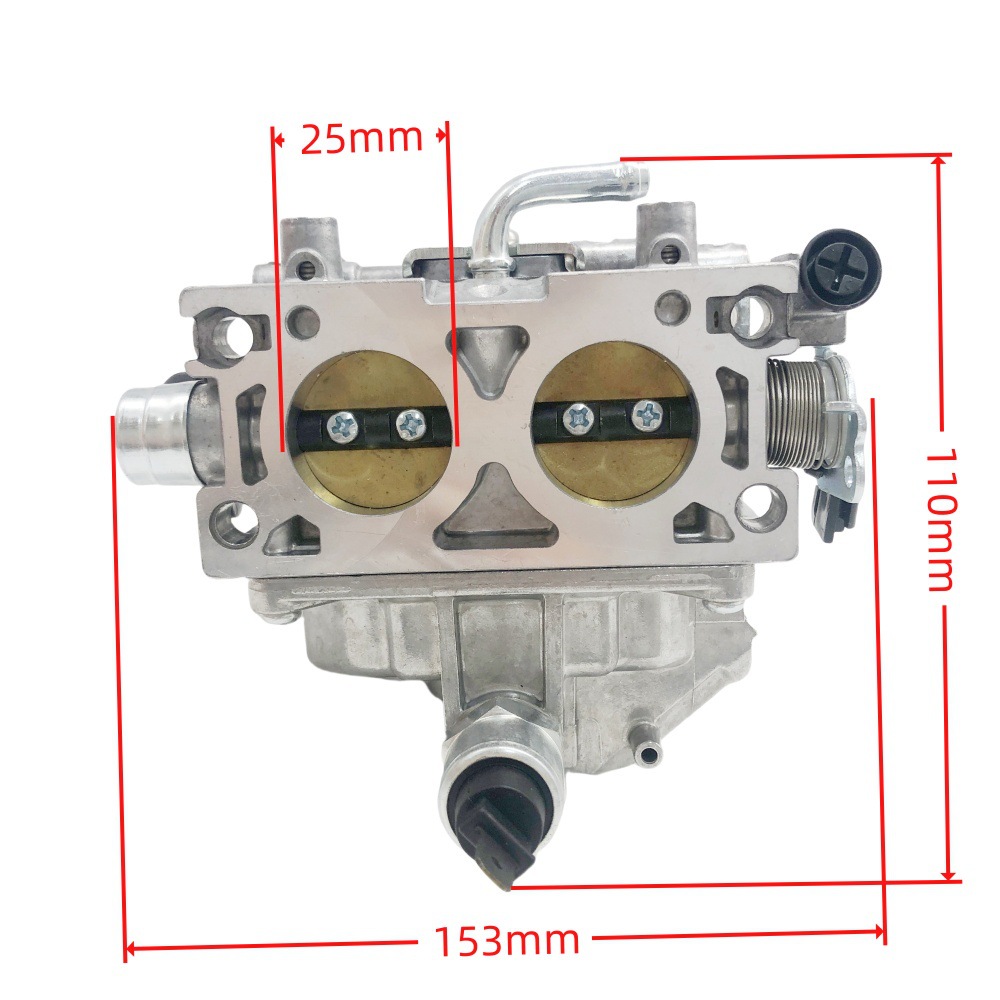 Carburateur Gx630 & Gx690 Bicylindre 16100 - Convient Au Moteur Bicylindre Honda Gx630rh 505-042. Composants D'Alimentation : Haute Efficacité D'Atomisation, Démarrage À Froid En Douceur