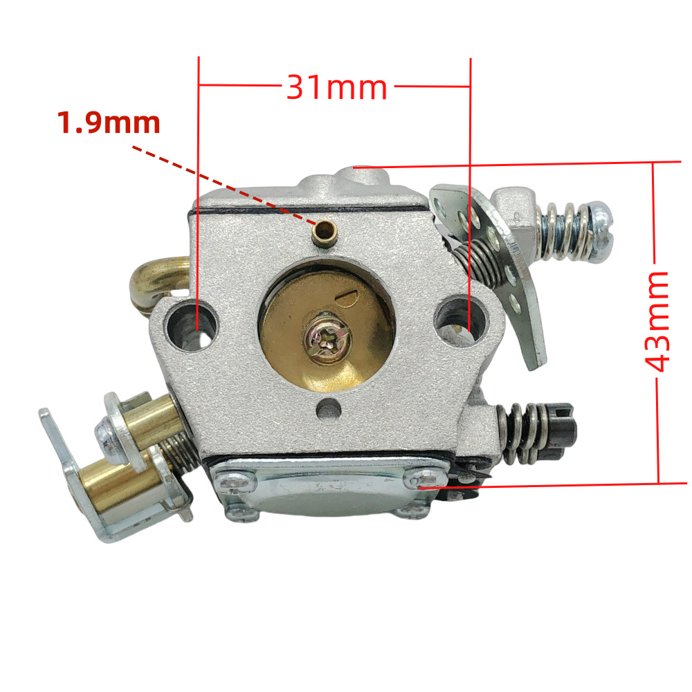 Carburateur De Tronçonneuse 137 Mt3700 Wt781 Wt781e 231756dr 909-109, Mélangeur De Carburant Haute Précision Pour Tronçonneuses, Puissance Régulière, Pièce De Rechange D'Origine
