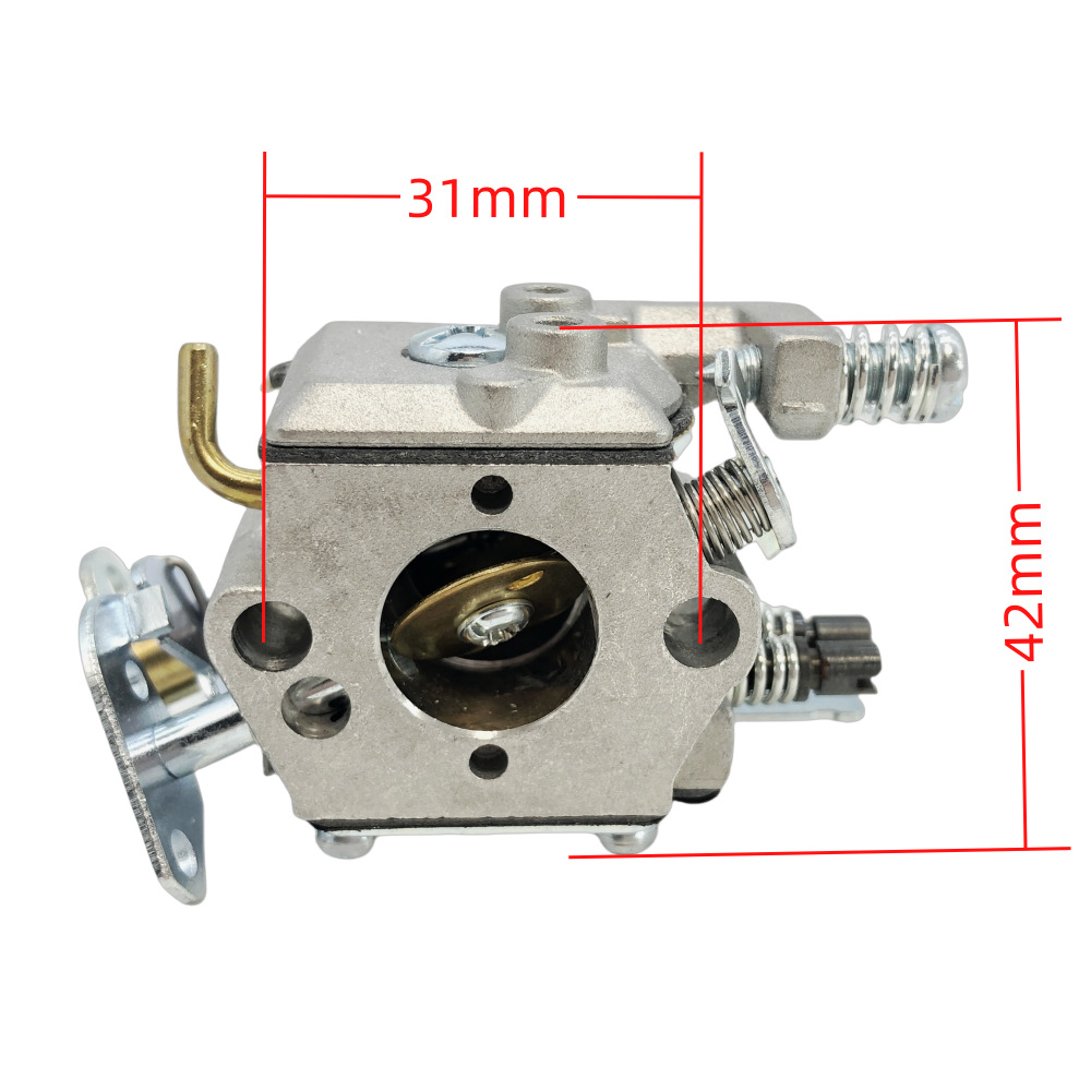36 41 136 137 141 142 142e Et Leur Carburateur De Remplacement Pour Tronçonneuse 909-031 Moteur De Tronçonneuse À Deux Temps Avec Atomisation Uniforme Du Carburant, Ensemble D'Accélérateur Et Puissanc