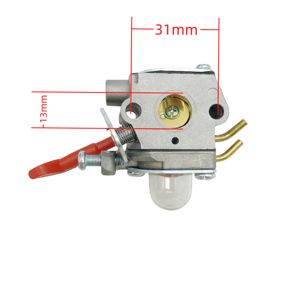 Ce Carburateur Est Compatible Avec Les Souffleurs Wt-458-1, Wt-220, C1u-h39a, Up00608a Et 909-184. Il Assure Une Excellente Économie De Carburant Pour Les Corps De Papillon Des Moteurs Deux Temps.