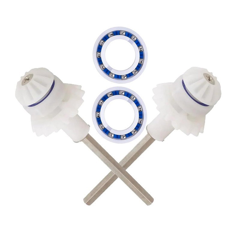Kit De Réparation D'Arbre De Transmission Pour Nettoyeur De Piscine Zodiac R0525100 + Kit De Roulement De Roue R0527000 (2 Pièces De Chaque)