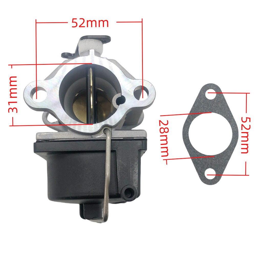 Carburateur Ohv110, Ohv115, Ohv120, Ohv125, Ohv130, 808-043 : Ensemble Du Corps De Papillon Des Gaz (composants D'Alimentation En Carburant Du Moteur)