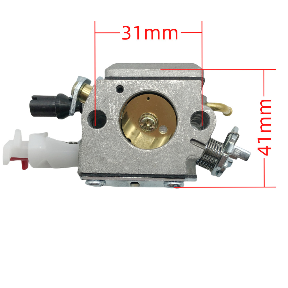 Carburateur 340e 340epa 345e 345epa 909-035 Pour Débroussailleuse, Moteur Deux Temps, Mélangeur De Carburant Haute Précision, Dimensions D'Origine.