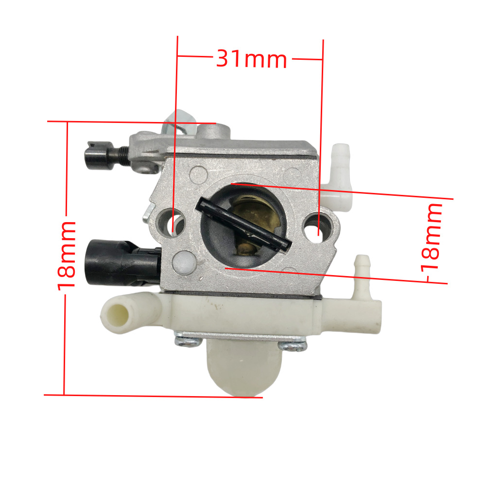 Ce Carburateur Est Compatible Avec Les Moteurs Deux Temps Des Débroussailleuses Fs 230, 235, Fs230, Fs235, Fr235 Et 909-220. Son Système D'Accélérateur Offre Une Excellente Économie De Carburant.