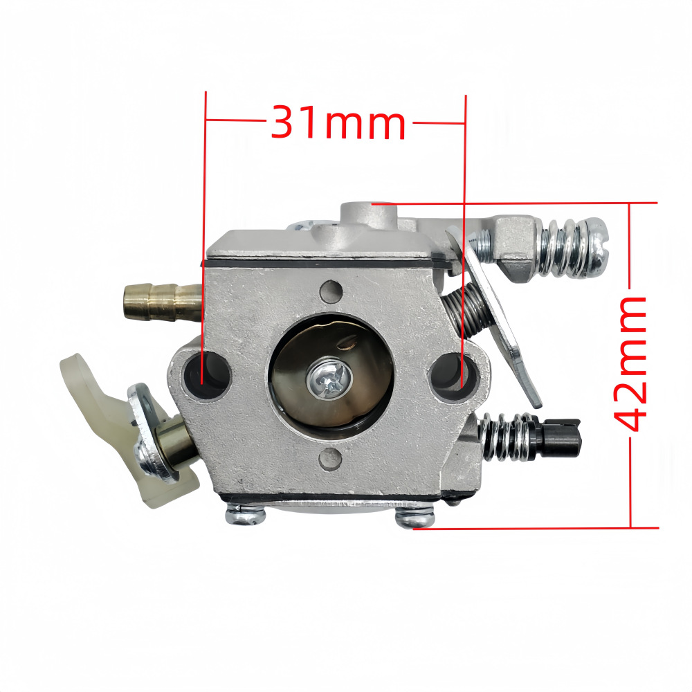 Carburateur Adapté À La Tronçonneuse 51/55 503281504 Wt-170-1 909-029, Moteur Deux Temps, Haute Atomisation, Faible Consommation, Ensemble D'Accélérateur