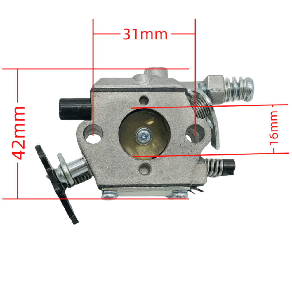 Carburateur Adapté Aux Tronçonneuses De 4100 Tr/min, 41 Cm³, 3800 Tr/min Et 38 Cm³. Moteur 2 Temps, 909-158 Tr/min, Petit Matériel De Jardinage.
