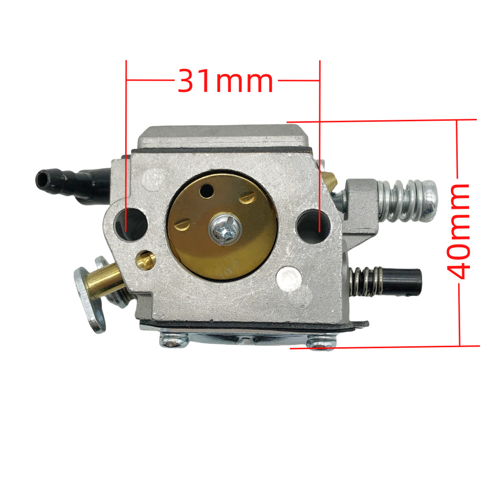 Moteur À Carburateur Adapté Pour Tronçonneuse 6200 503281611 503281605 909-044 Moteur Deux Temps Système D'Alimentation Corps De Papillon Usiné Avec Précision Pour Une Atomisation Élevée Efficacité De
