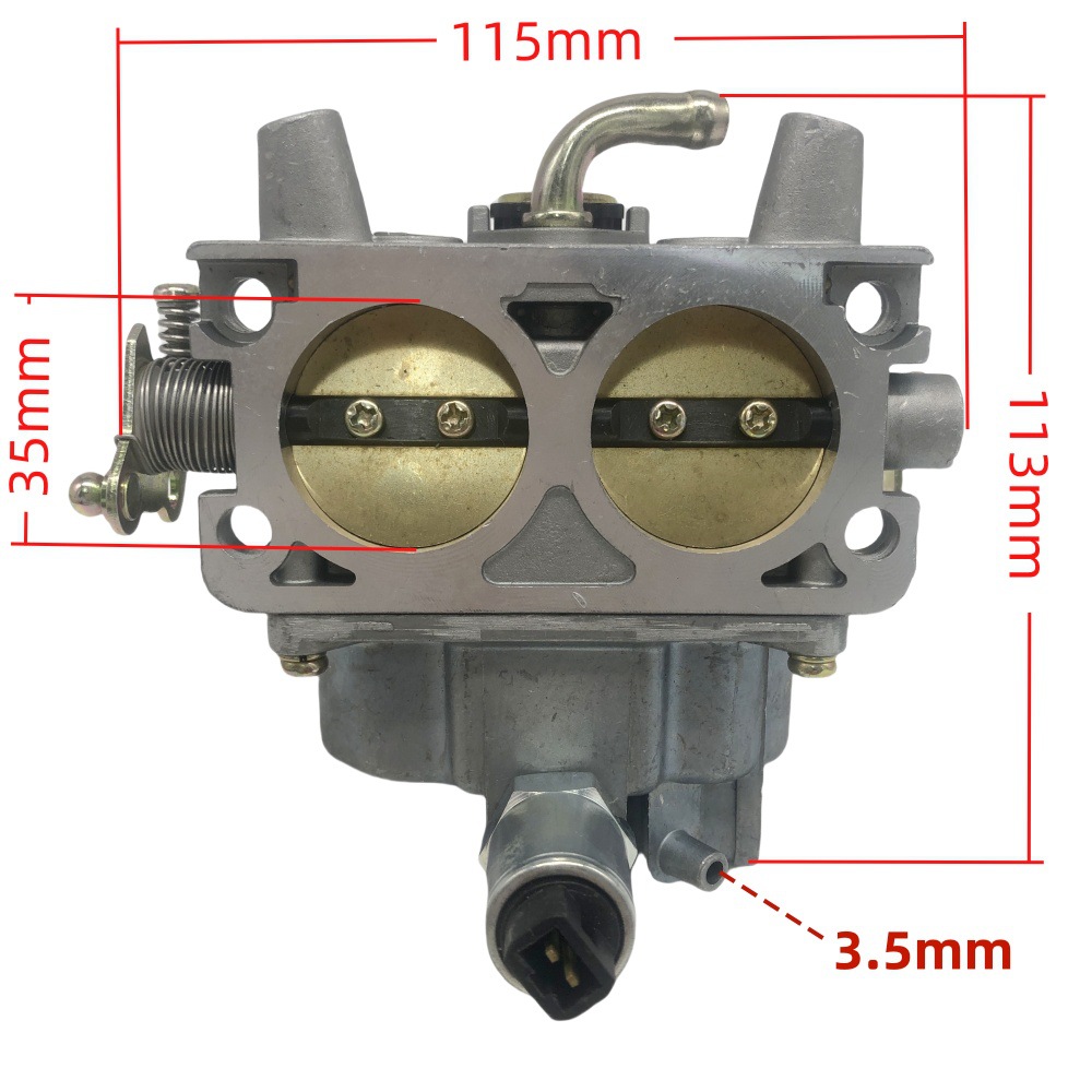 Carburateur Compatible Avec Le Carburateur De Tondeuse À Gazon 0e25480esv - 808-048. Mélange Carburant Haute Précision Pour Tondeuses À Gazon, Conforme Aux Spécifications D'Origine.