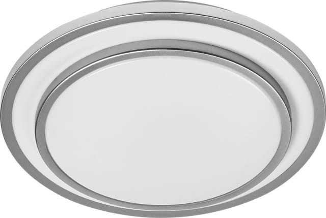 Ledvance - orbis berlin LED-Deckenleuchte 300mm, silber, 16W, 2000lm, warmweiße Lichtfarbe, sehr homogene Lichtverteilung, lange Lebensdauer, fest