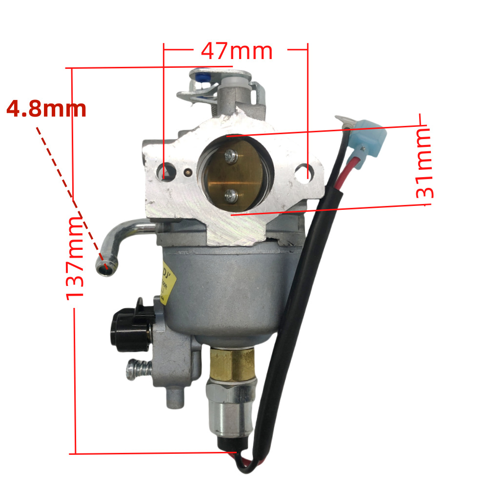 Carburateur Compatible Avec Les Générateurs A042p619, 146-0785 Et 146-0803, Ainsi Qu'avec Le Système D'Alimentation En Carburant Et Le Papillon Des Gaz Du Générateur 202-008 (rapport De Haute Précisio