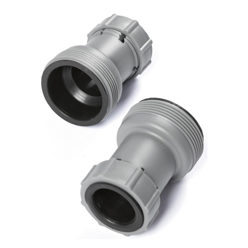 Kit Adaptateur Pour Tuyau De Piscine Bestway 58236, Adaptateur Pour Pompe À Filtre À Sable, Raccords Universels, Ensemble De 2 Pièces, Raccord De Tuyau