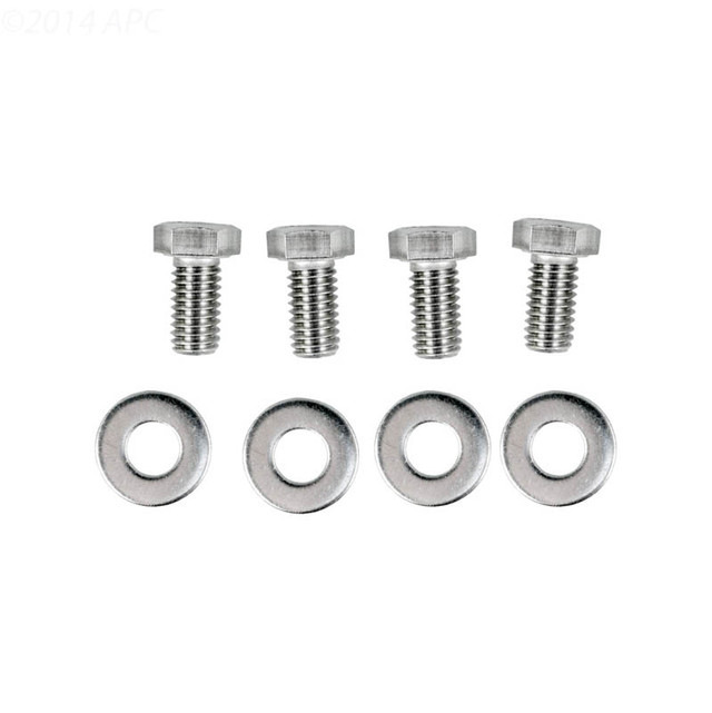 Kit De Boulons Et Rondelles En Acier Inoxydable Zodiac R0536800 Pb4-60 (ensemble De 4 Pièces) Pour Boulons De Fixation Du Moteur De Surpresseur
