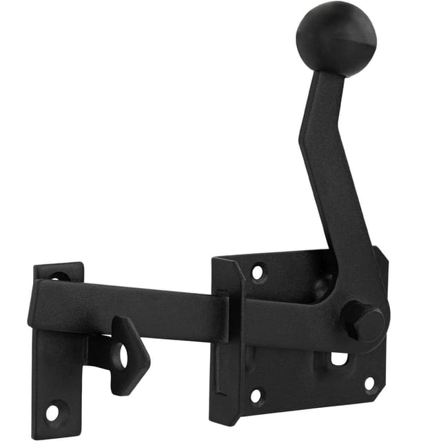 Gartentorfalle schwarz 8 x 6 cm - Schwarz