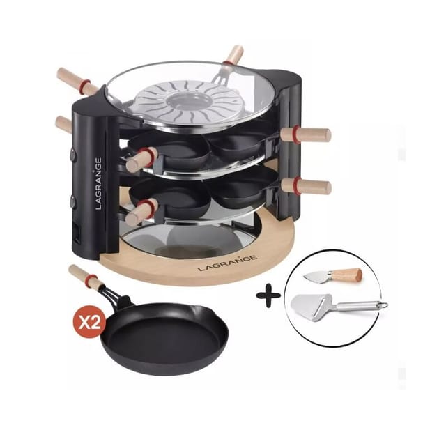 Lagrange - Raclettegerät für 8 personen 900w 149013