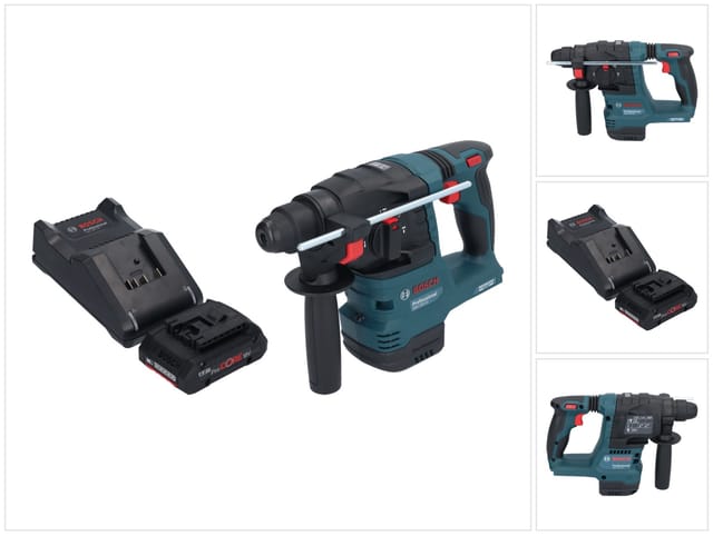 Bosch gbh 18V-22 Professional Akku Bohrhammer 18 v 1,9 j sds Plus Brushless 1x ProCORE Akku 4,0 Ah + Ladegerät