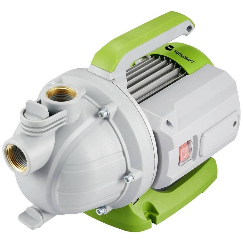 [gebraucht] B-ware Toolcraft Gartenpumpe 800w 5000l/h Bewässerungspumpe Gartenwasserpumpe Robust
