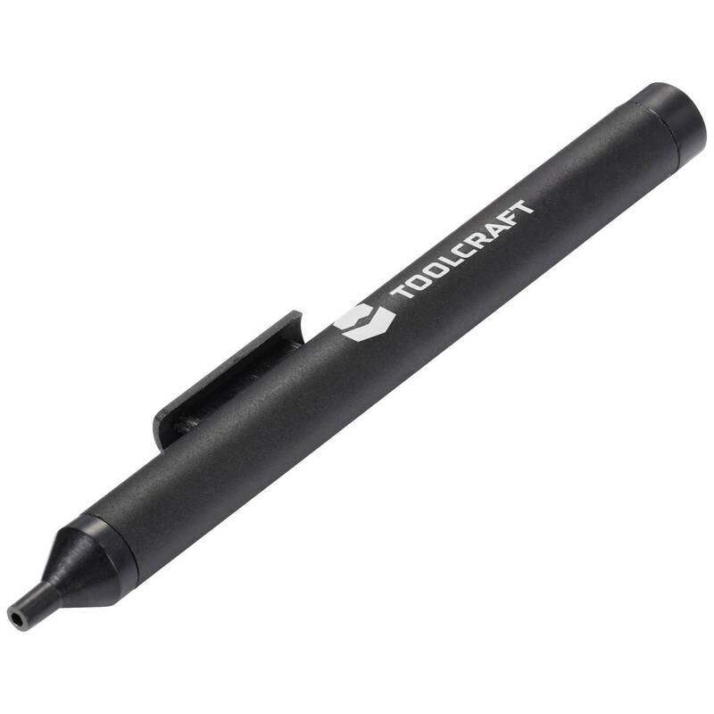 [neuwertig] B-ware Toolcraft Vakuumpipette Saugnapf 12mm X 136,5mm Handwerkzeug Elektronik 1 Stück
