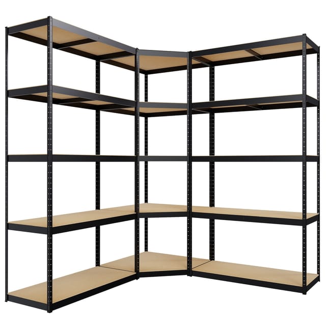 3er Regalsystem schwarz