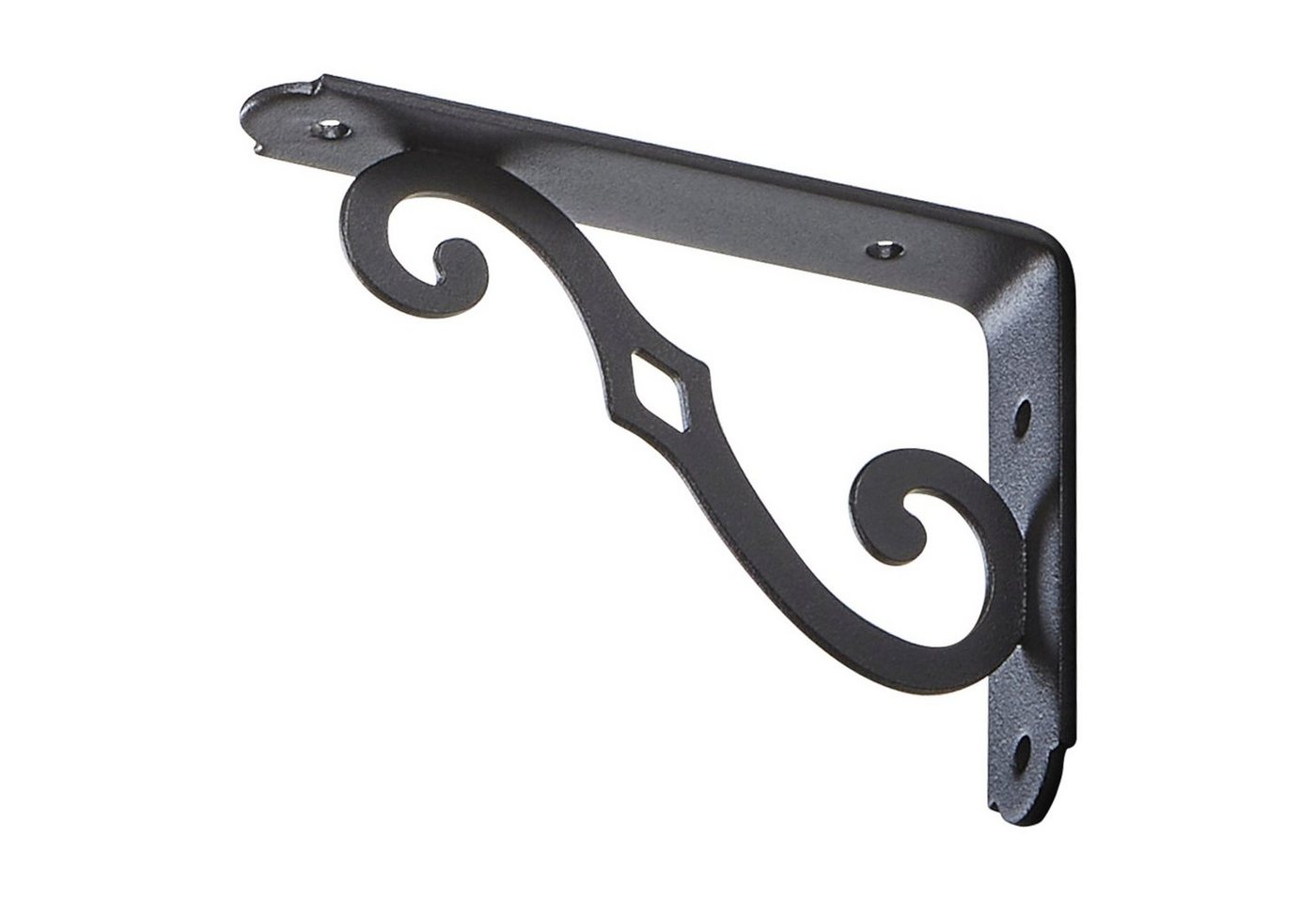 So-tech - sotech Regalkonsole RK17 schwarz Tragkraft max. 30 kg pro Paar 125 x 90 mm Bild 2