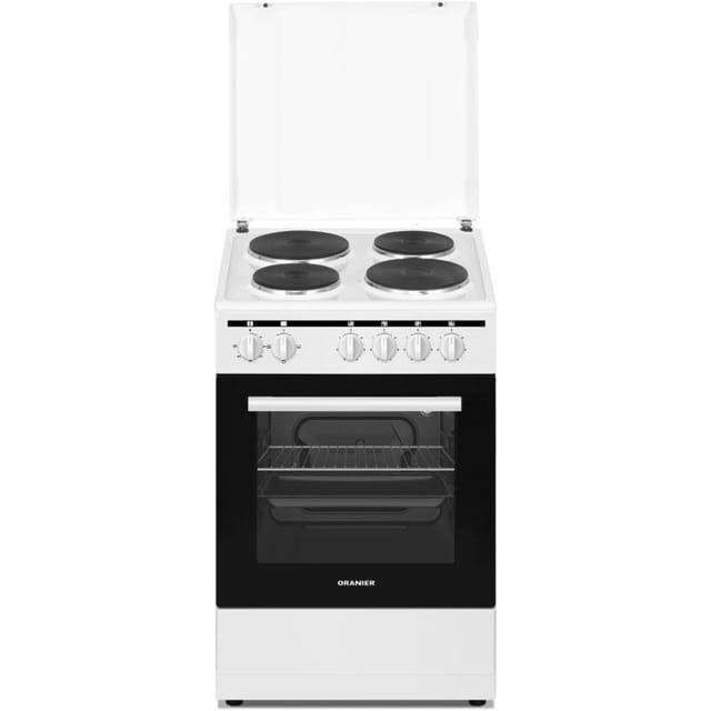 Oranier Elektro-Standherd 50 cm weiß 4 Kochzonen STE512