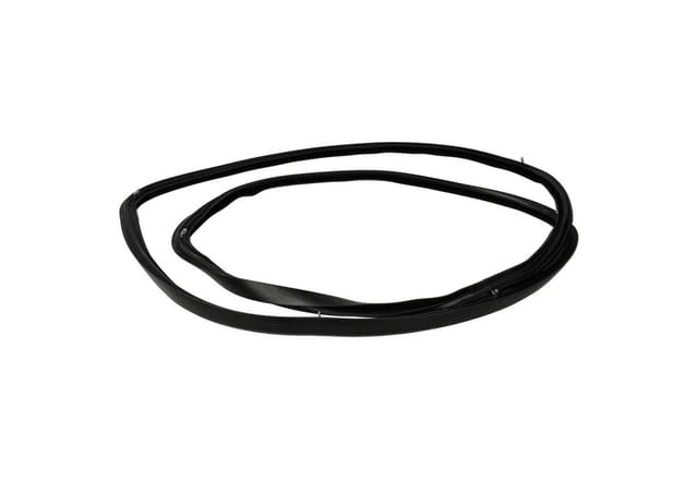 Türdichtung kompatibel mit Siemens HE49040, HK25260, HL54023, HL54624, HK25250, HK25220, HK25240 - 42 x 32 x 1 cm, Mit Winkelhaken Schwarz - Vhbw