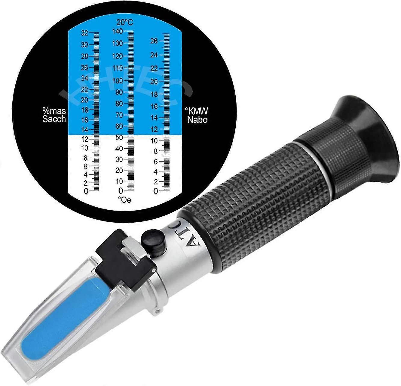 Zuckergehaltsrefraktometer, Refraktometer 0-32 Brix Weinrefraktometer Zur Messung Des Zuckergehalts