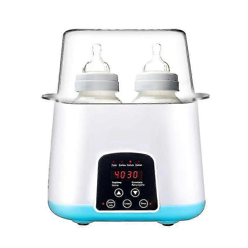Flaschenwärmer, Dampfsterilisator Für Flaschen, Intelligenter Doppelflaschen-babynahrungsbehälter Für Muttermilch