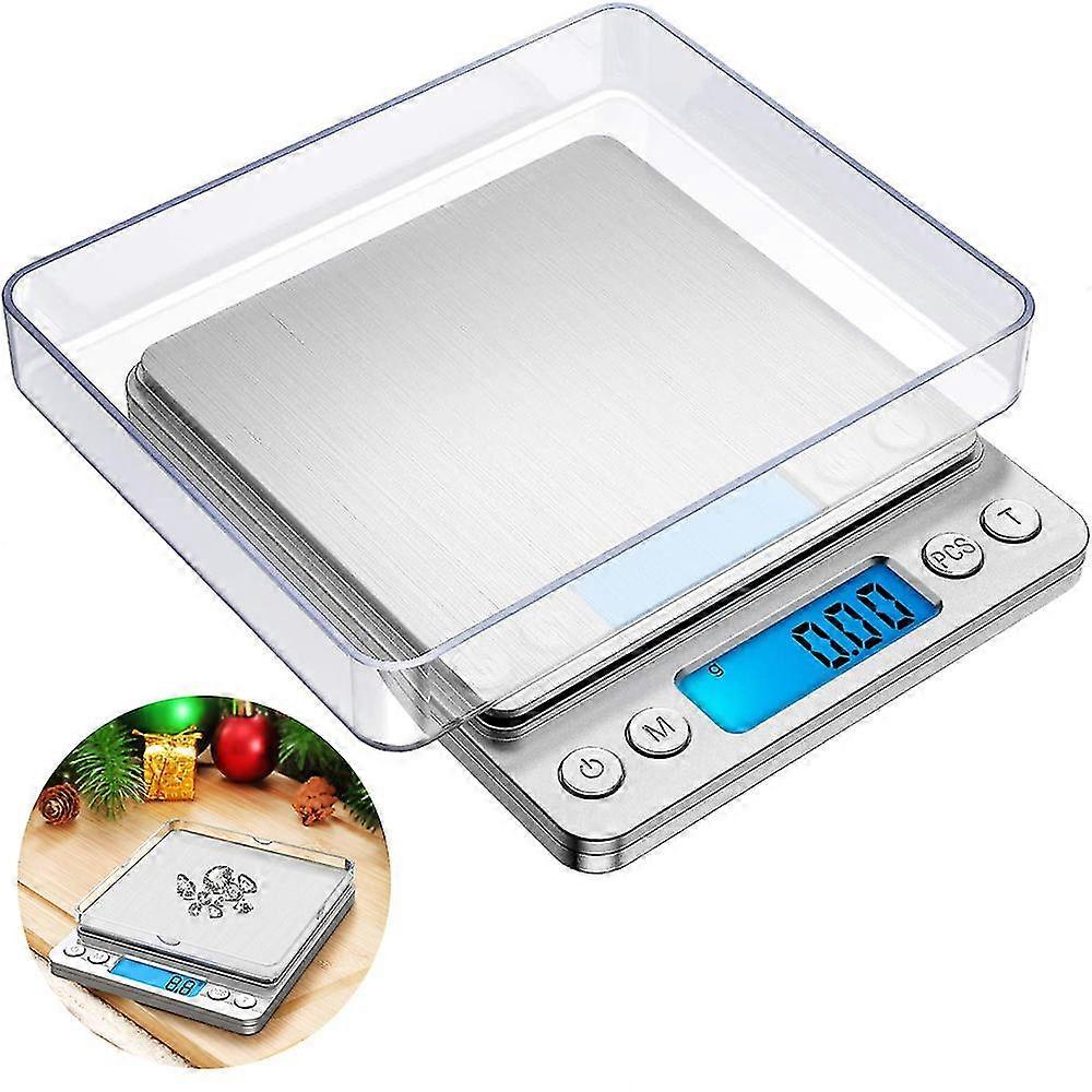 Digitale Küchenwaage, 500 G / 0,01 G Kleine Schmuckwaage