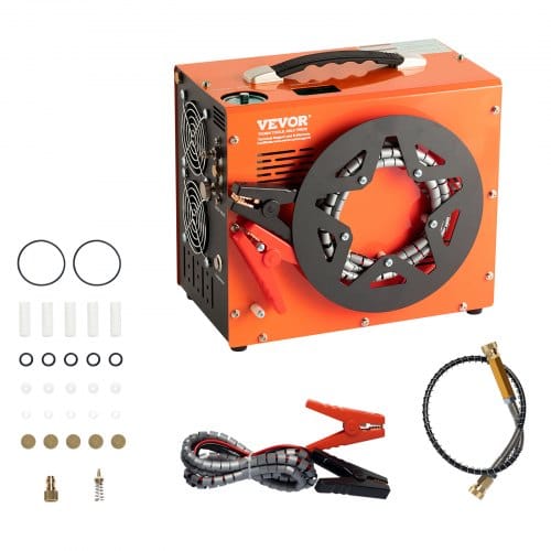 Mophorn - Vevor Pcp Kompressor 30mpa/4500psi Luftkompressor 1l Tragbarer Pcp Dc12v & Ac120v Kompressor 25min Einschaltdauer Luftpump 600-w-hochleistungskonverter Hochdruckpumpe Airgun Gewehr