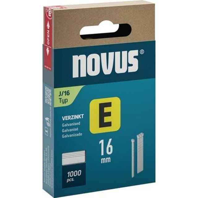 Steinel Novus e Typ j Nägel 1000 Stück 16mm - 044-0089