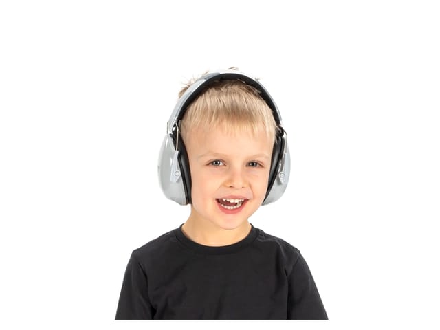 reer Kapselgehörschutz für Kinder SilentGuard Reduzierung 27 dB grau