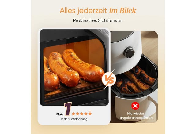 Cosori CAF-R901-AEU schwarz Fritteuse