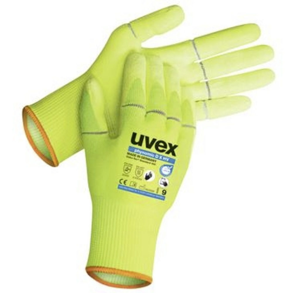 Uvex 6077710 60777 Polyamid, Hppe, Glasfaser, Polyester, Elasthan Schnittschutzhandschuh 10 Paa