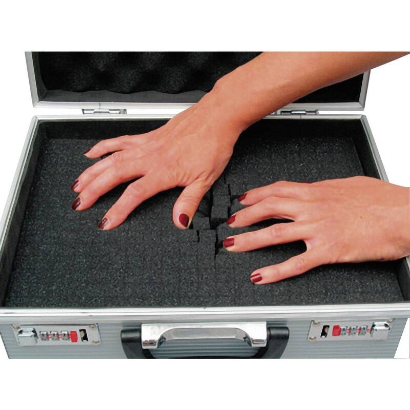 [neuwertig] B-ware Viso Stc931p Universal Werkzeugkoffer Werkzeugkasten Aluminium Unbestückt Grau