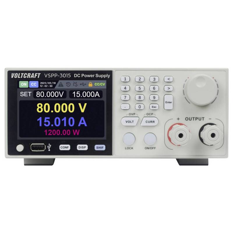 [gebraucht] B-ware Voltcraft Labornetzgerät Vspp-3015 Einstellbar 0-150v 30a 3000w Usb Lan