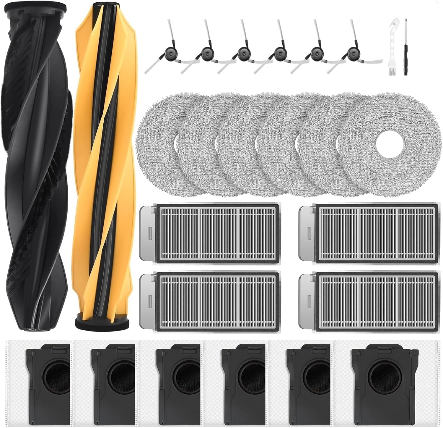Komplettes Zubehörset Für X50 Ultra / Ersatzteile Für L40s Pro Ultra / L50s Pro Ultra (26 Teile)