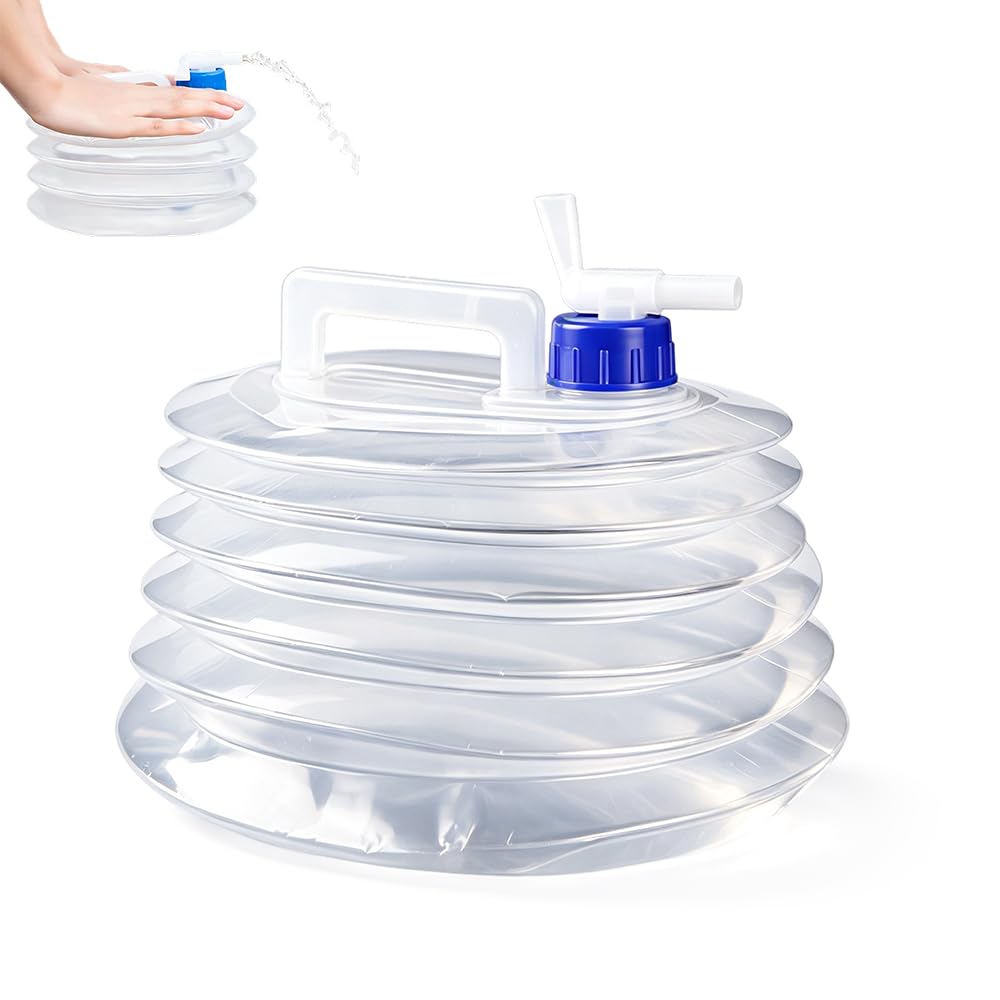 Zusammenklappbarer 15-liter-wassertank, Faltbarer Wassereimer Für Den Außenbereich/das Auto, Abmessungen 21 Cm X 16,5 Cm